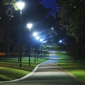 Poste de Iluminação Jardim Fábrica