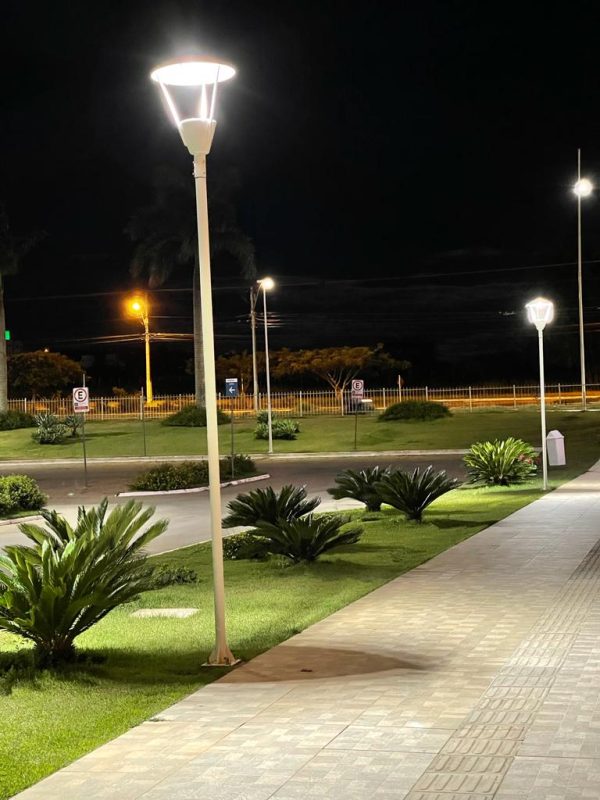 Poste de Iluminação Led para Jardim